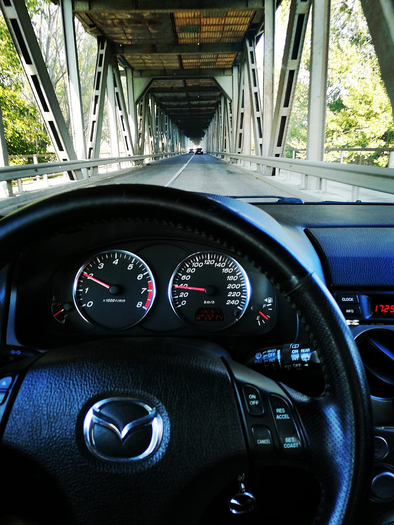 800x1067 Mazda black, red, HD phone wallpaper