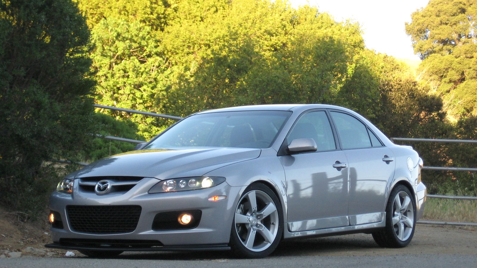 1600x900 IMG_0848. My Mazdaspeed 6 at it's PRIME Autoexe Front Lip