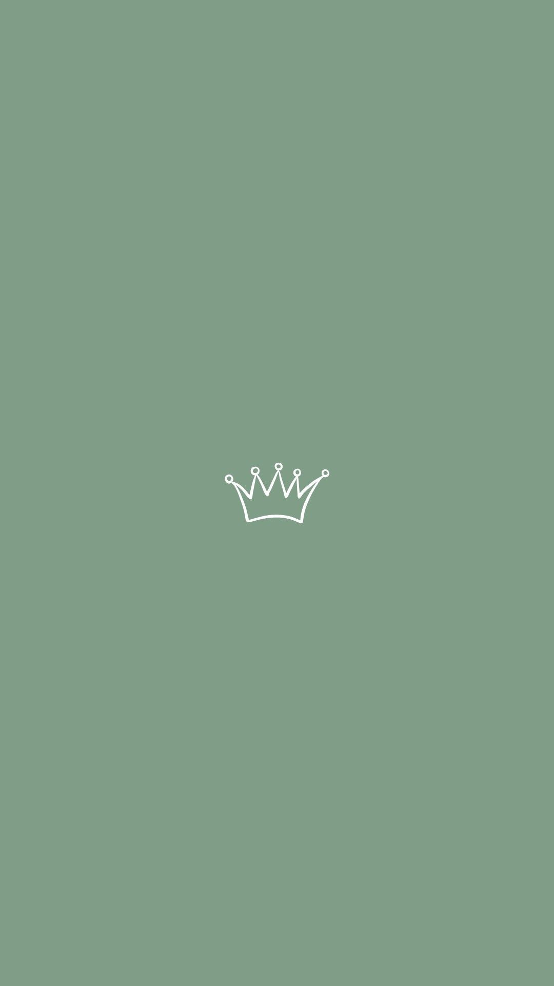 1080x1920 Green Minimalist iPhone Wallpaper