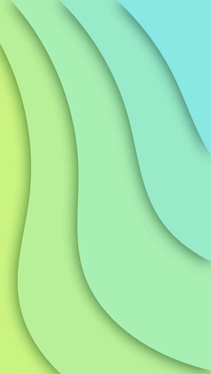 740x1312 Minimalist green iphone wallpaper Image