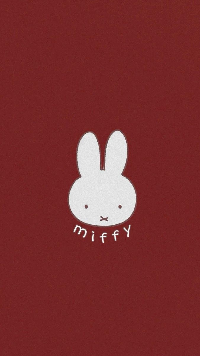 676x1200 Cute miffy wallpaper. Red miffy, Miffy aesthetic