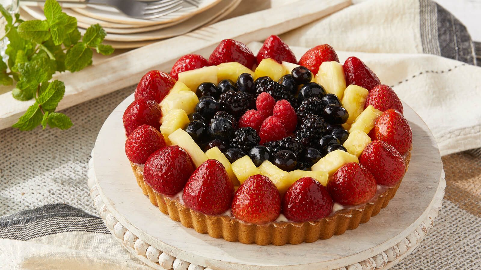 1600x900 Fresh Fruit Tart. The Fresh Market