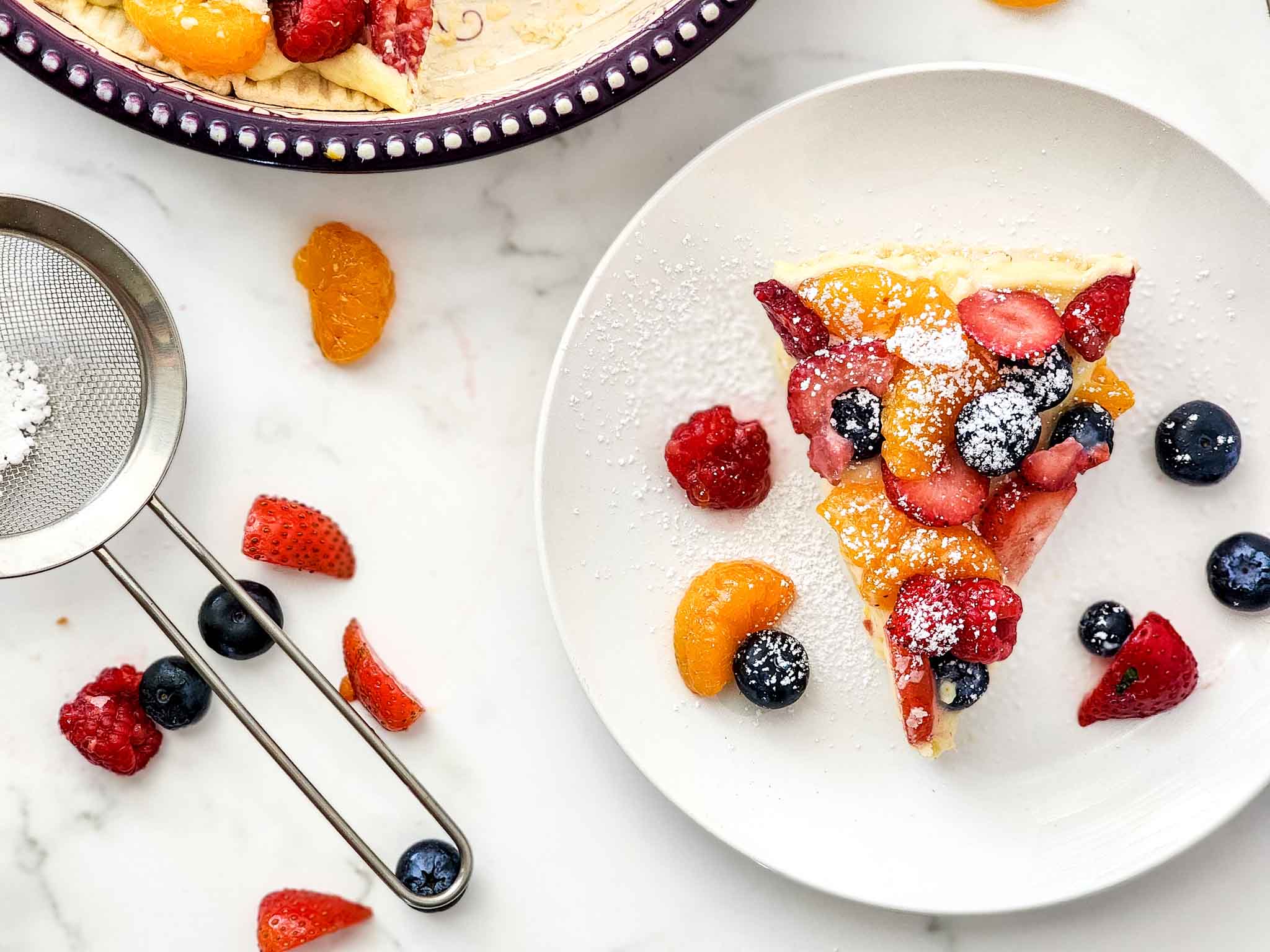 2048x1536 Classic Bakery Style Mixed Fruit Tart Recipe