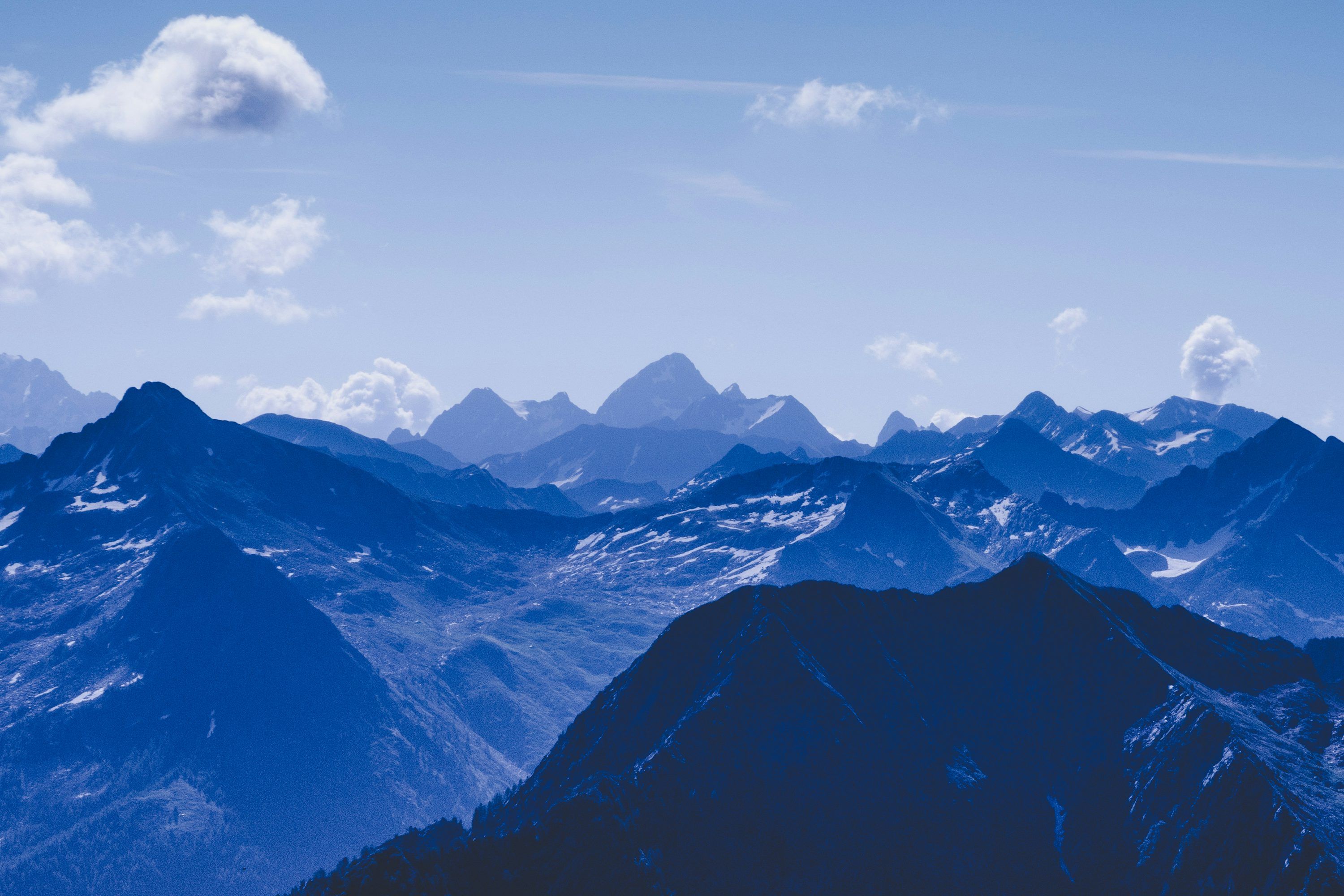 3000x2000 Blue Mountain Picture. Download Free Image