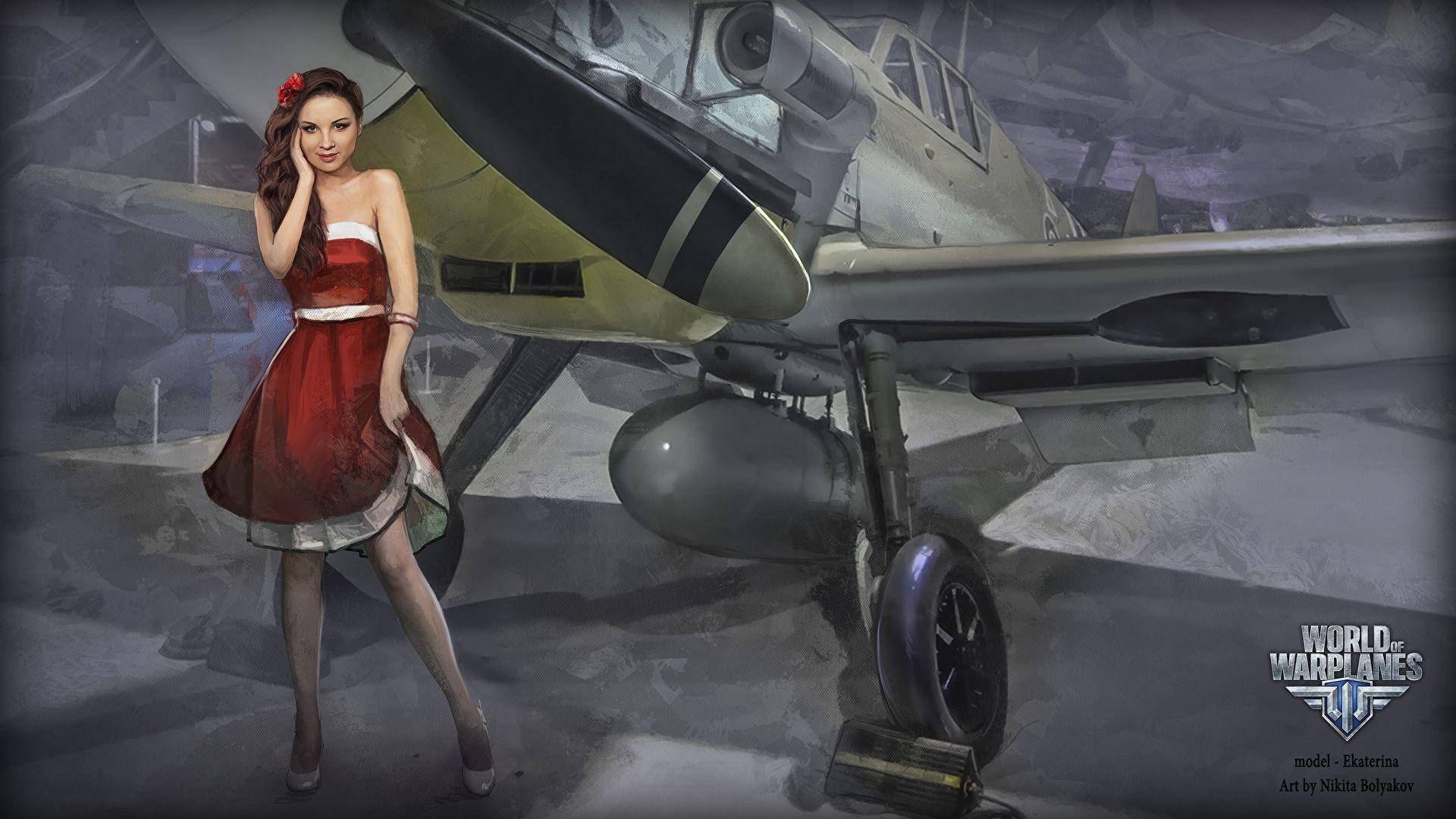 1920x1080 Desktop Wallpaper World of Warplanes Airplane Nikita 2560x1440