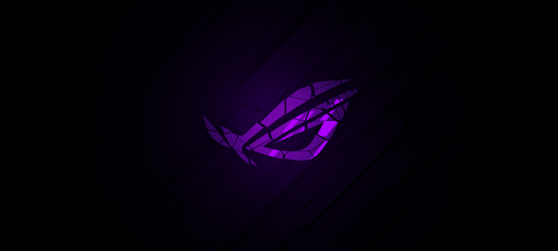 1920x864 ASUS ROG 4K Ultra HD Gaming Logo Wallpaper