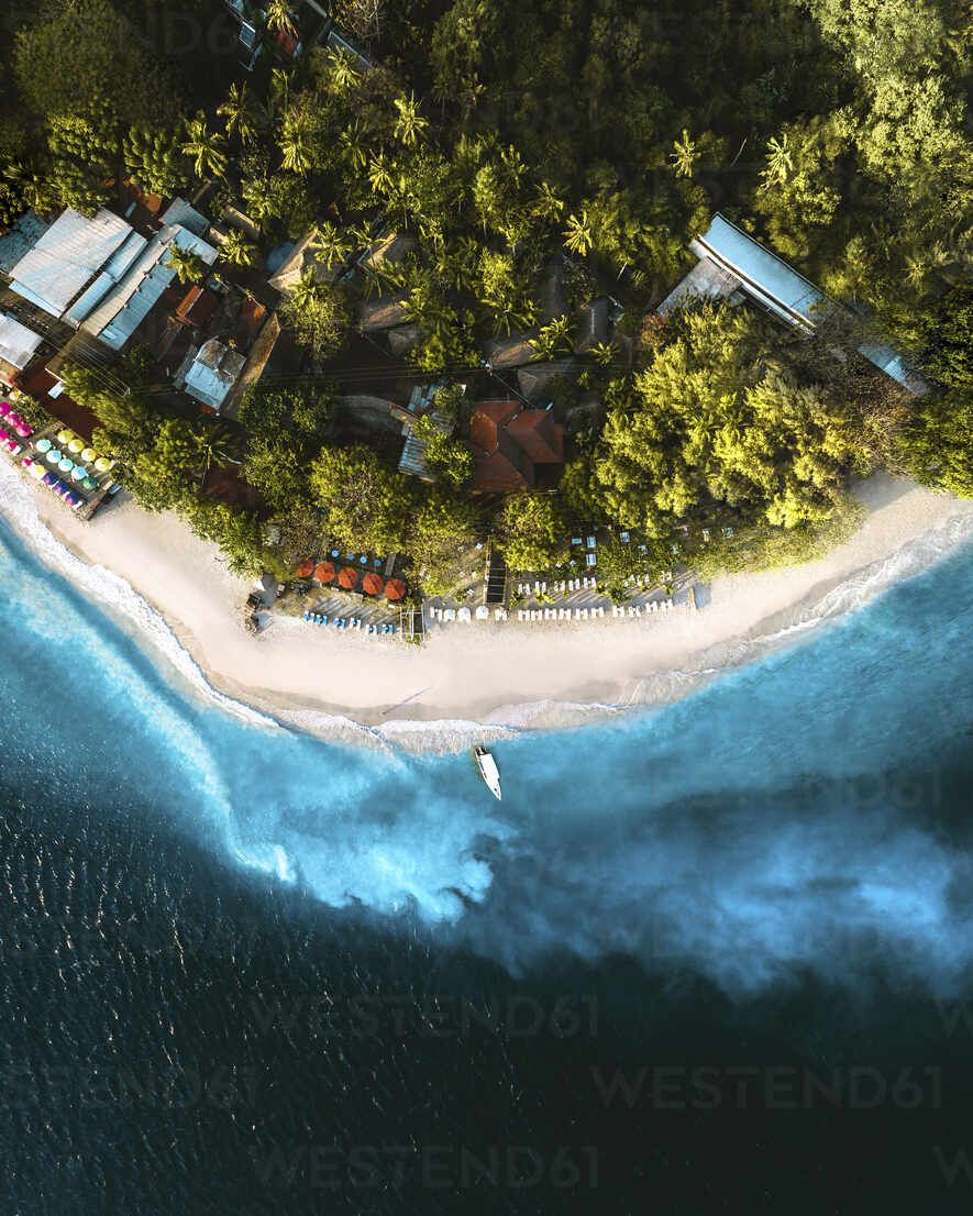 885x1106 Aerial view of Gili Air Island, Karang Petang town, Bali, Indonesia