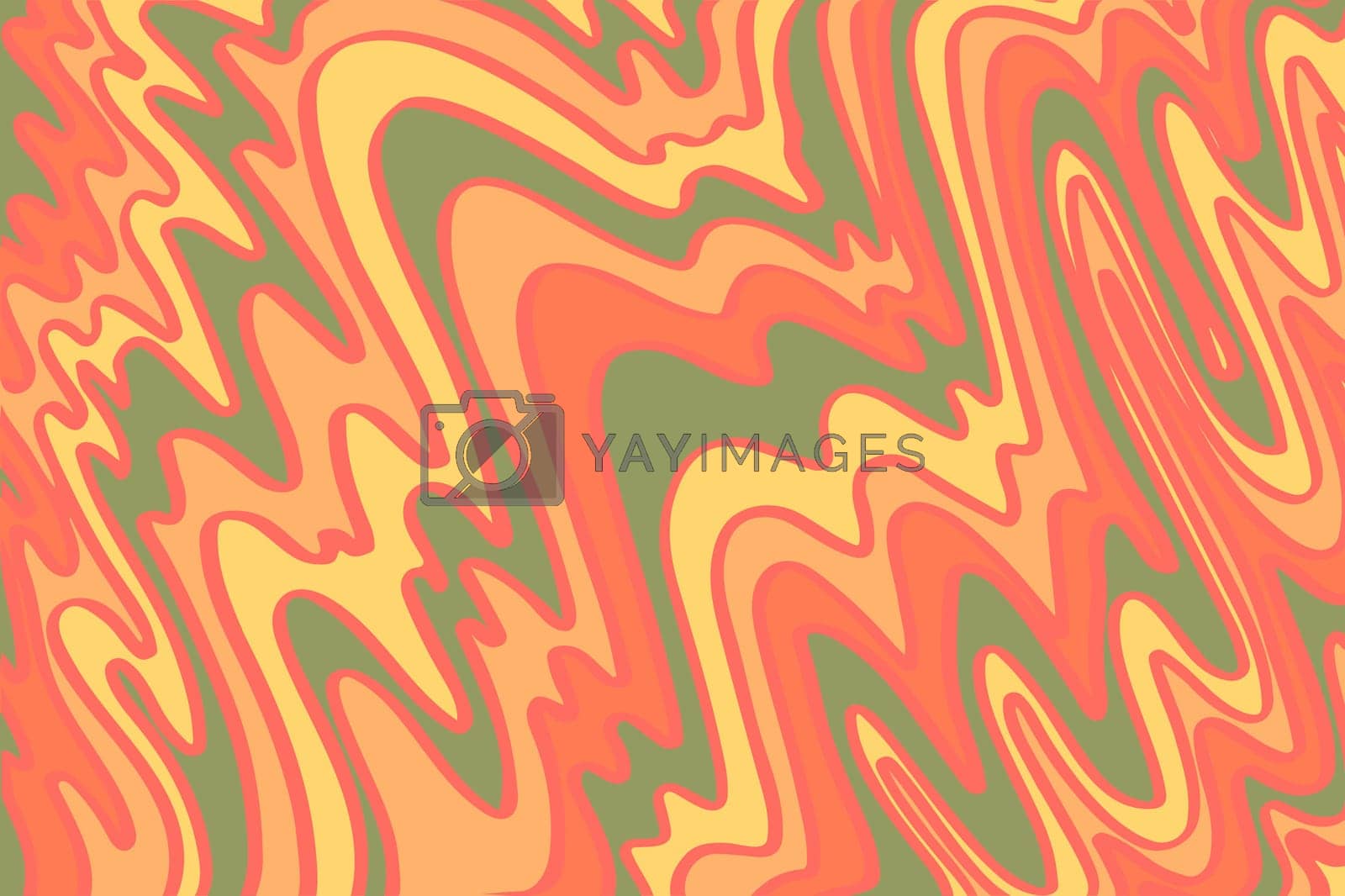 1600x1066 Groovy wavy horizontal banner Abstract retro line art aesthetic 70s style. Trendy 1960s color waves groove background. Psychedelic vintage design. Wallpaper trippy liquid poster. Vector illustration by zimage Vectors & Illustrations with