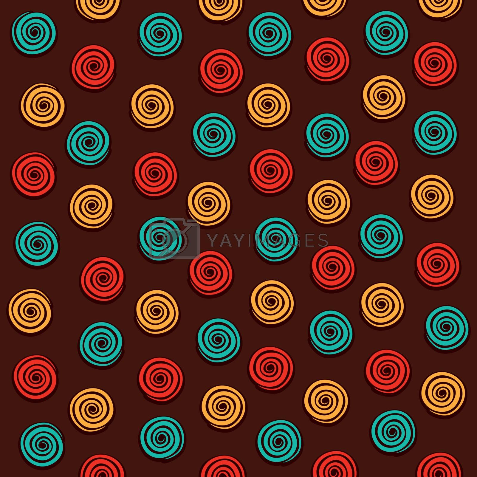 1600x1600 creative retro round swirl design pattern background vector by vectoraart Vectors & Illustrations with Unlimited Downloads
