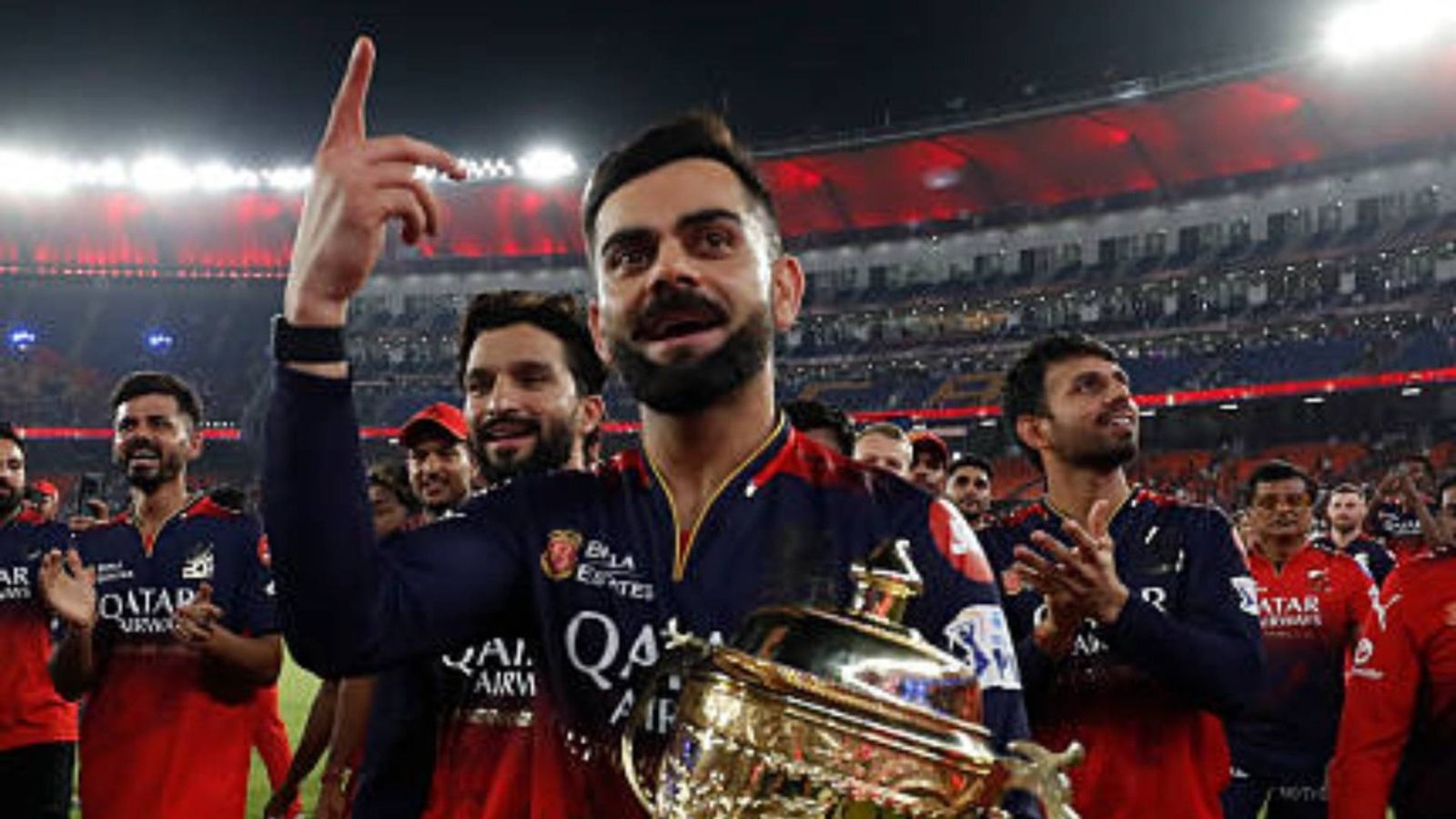 1600x900 We did it not just for us.': Virat Kohli gives heartfelt tribute to RCB fans during felicitation ceremony in M. Chinnaswamy stadium