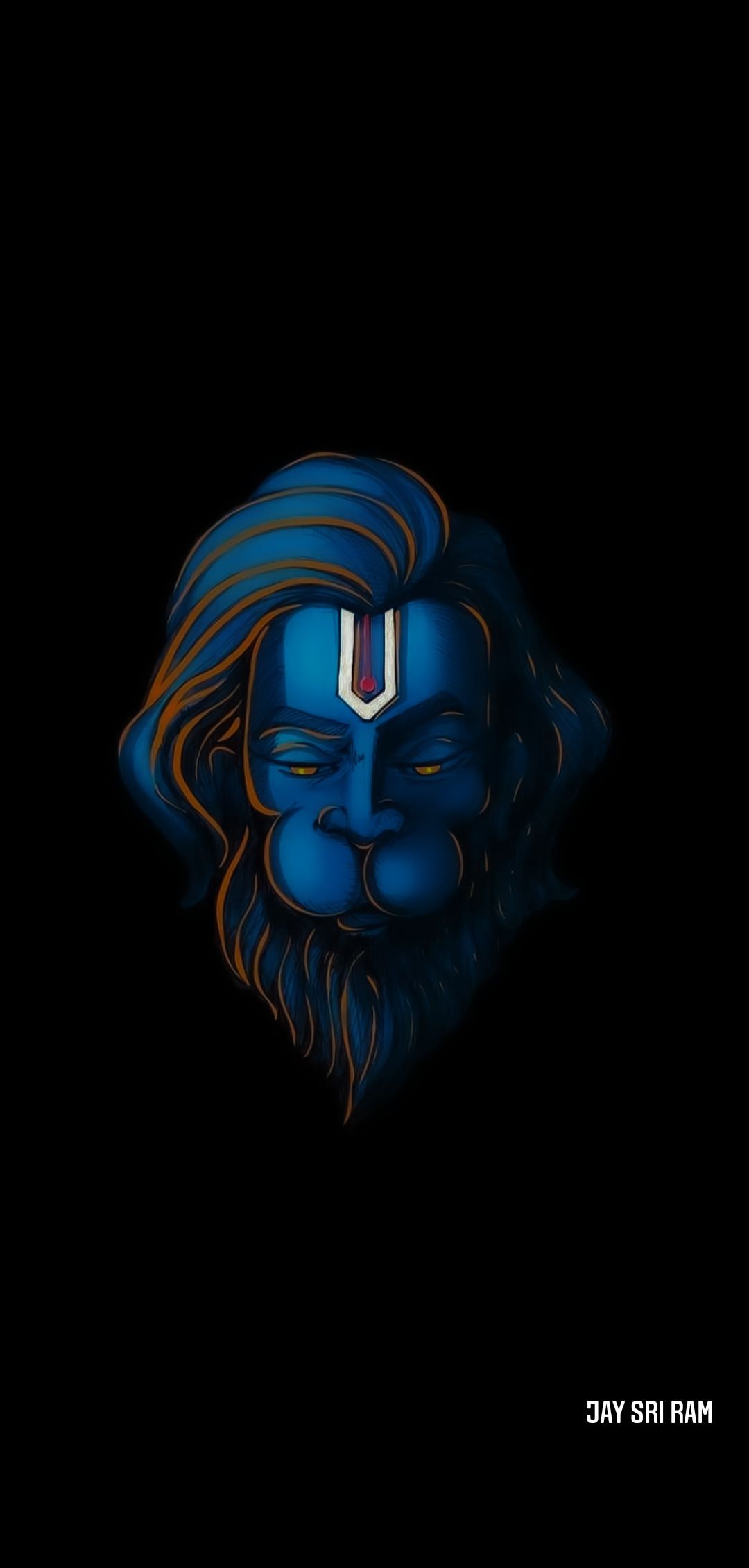 1080x2260 Hanuman mobile wallpaper Mobile Walls