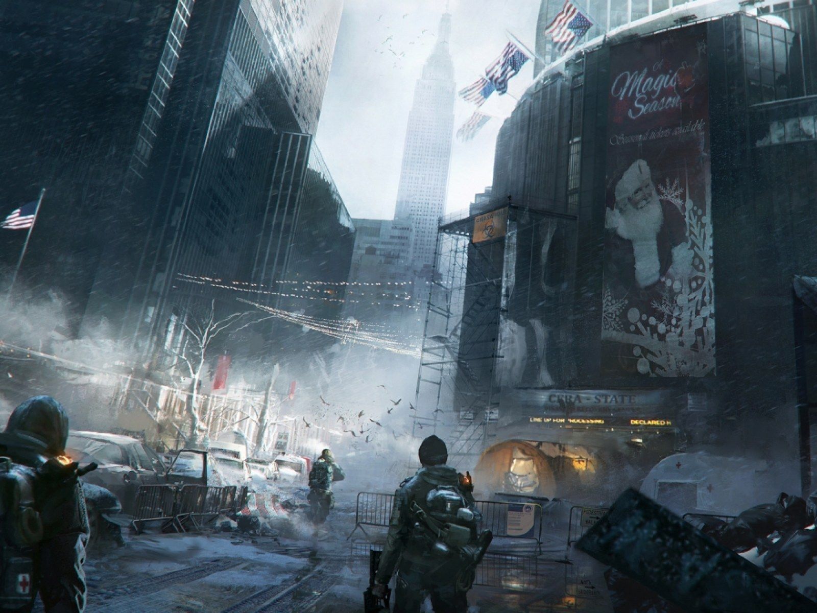 1600x1200 Tom Clancy's The Division Creative Director: '9 11 Comparisons Never Came Up In Meetings'