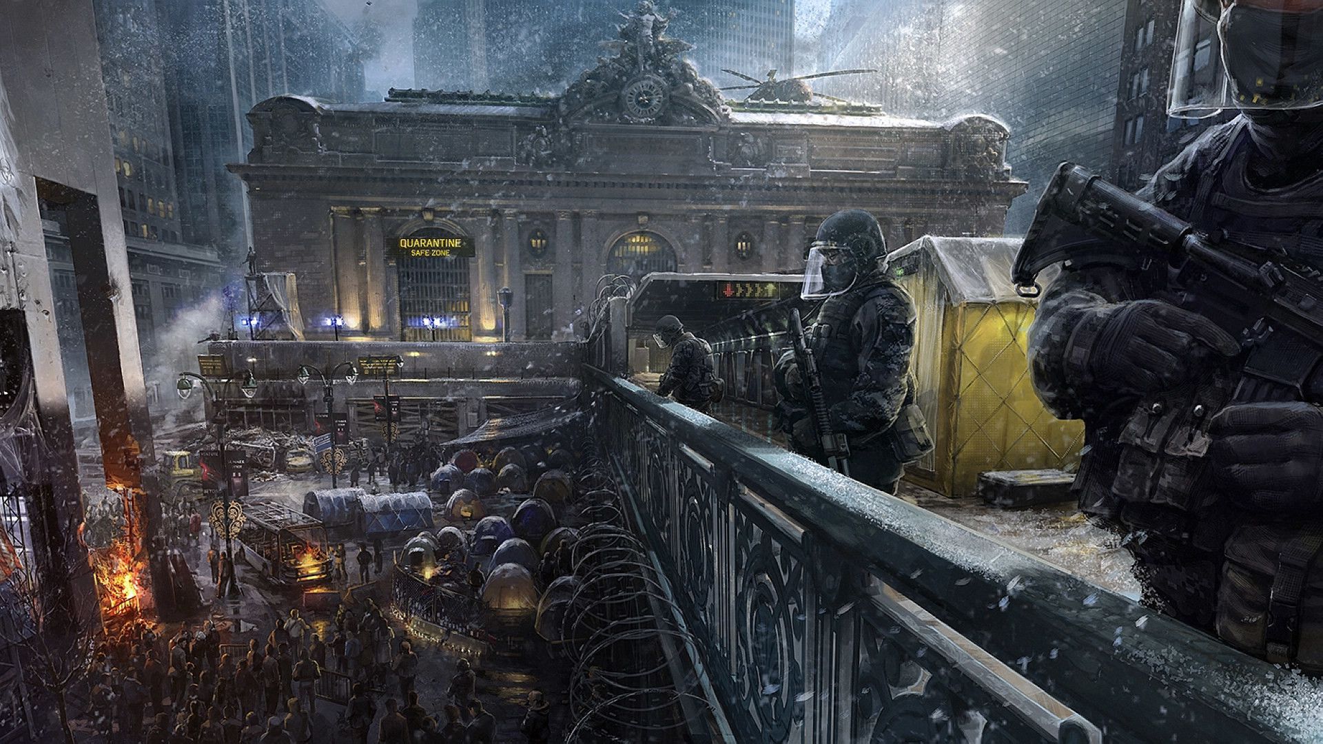 1920x1080 The Division Wallpaper 1920x1080