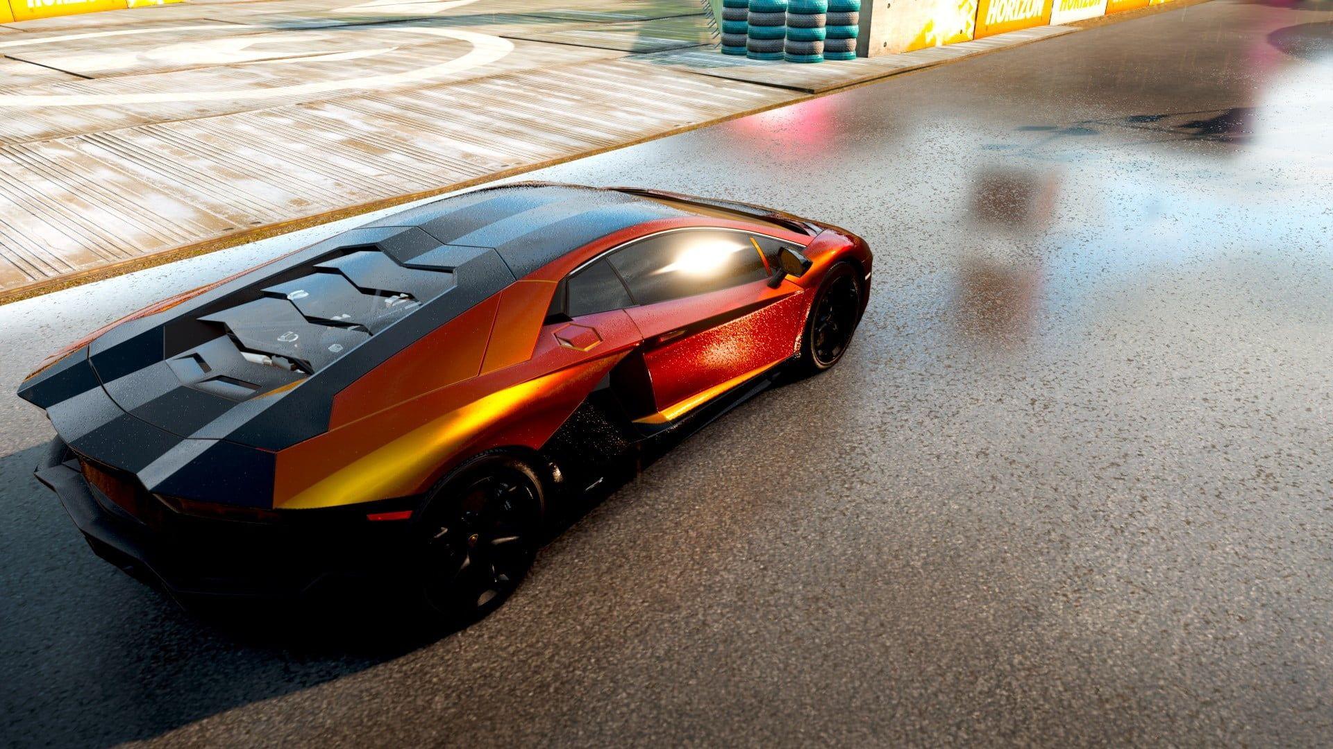 1920x1080 Black and red Lamborghini Aventador, Lamborghini, Lamborghini