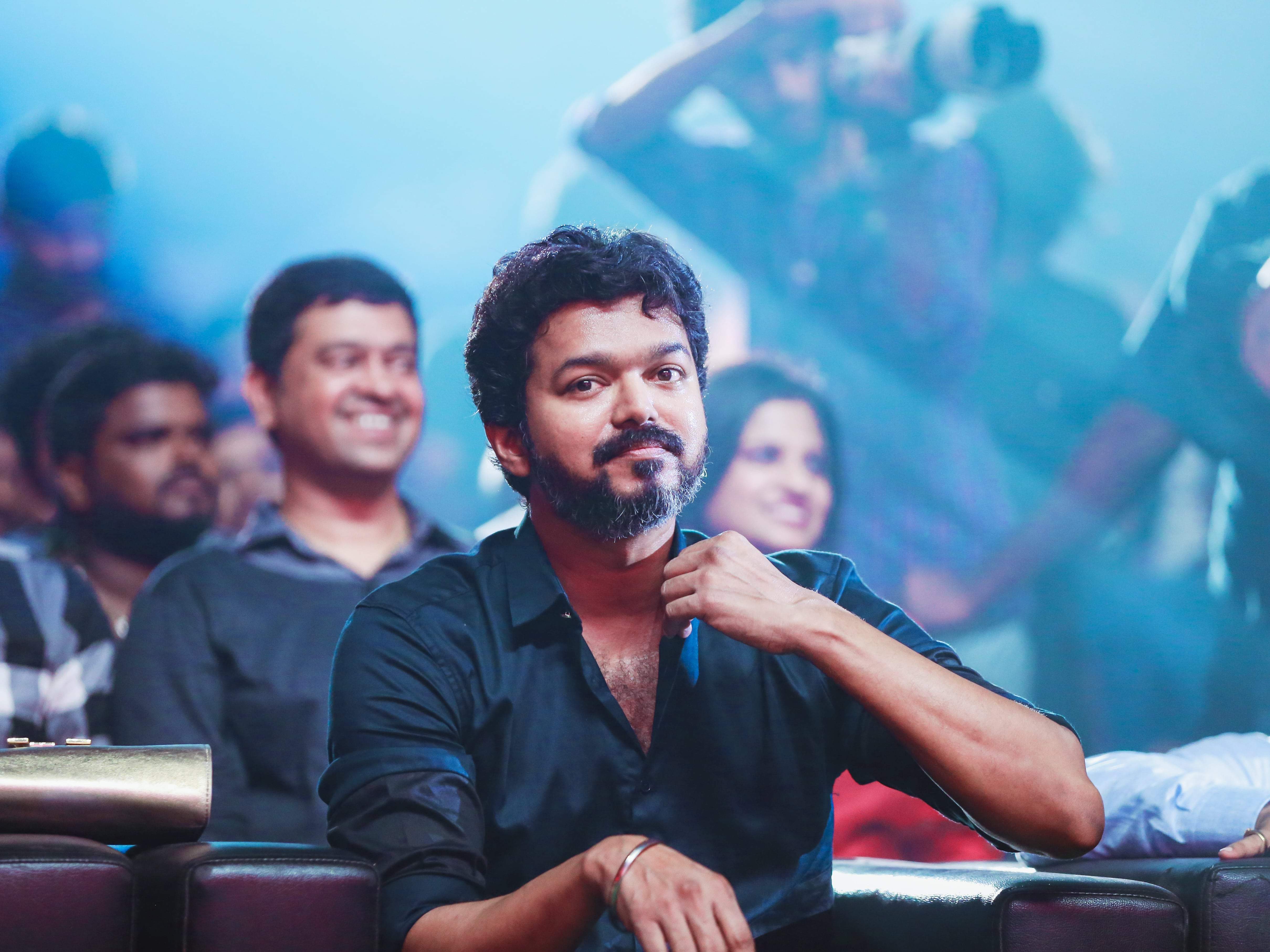 4839x3629 Brand new stills from the audio launch of the Vijay starrer Bigil
