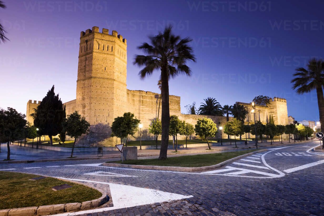 1232x821 Spain, Andalusia, View of Alcazar of Jerez de la Frontera
