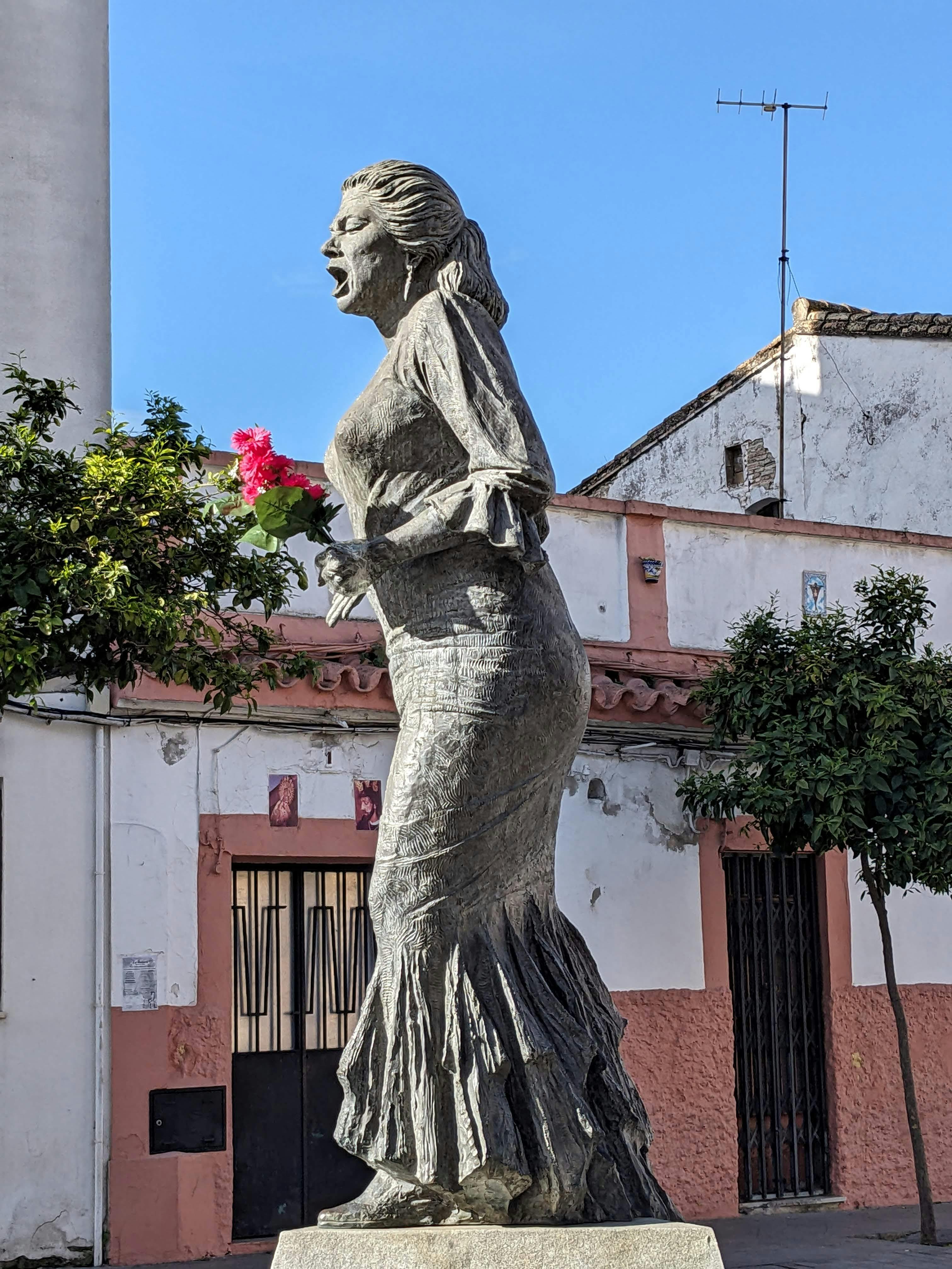 3024x4032 Flamenco Statue in Jerez de la Frontera · Free