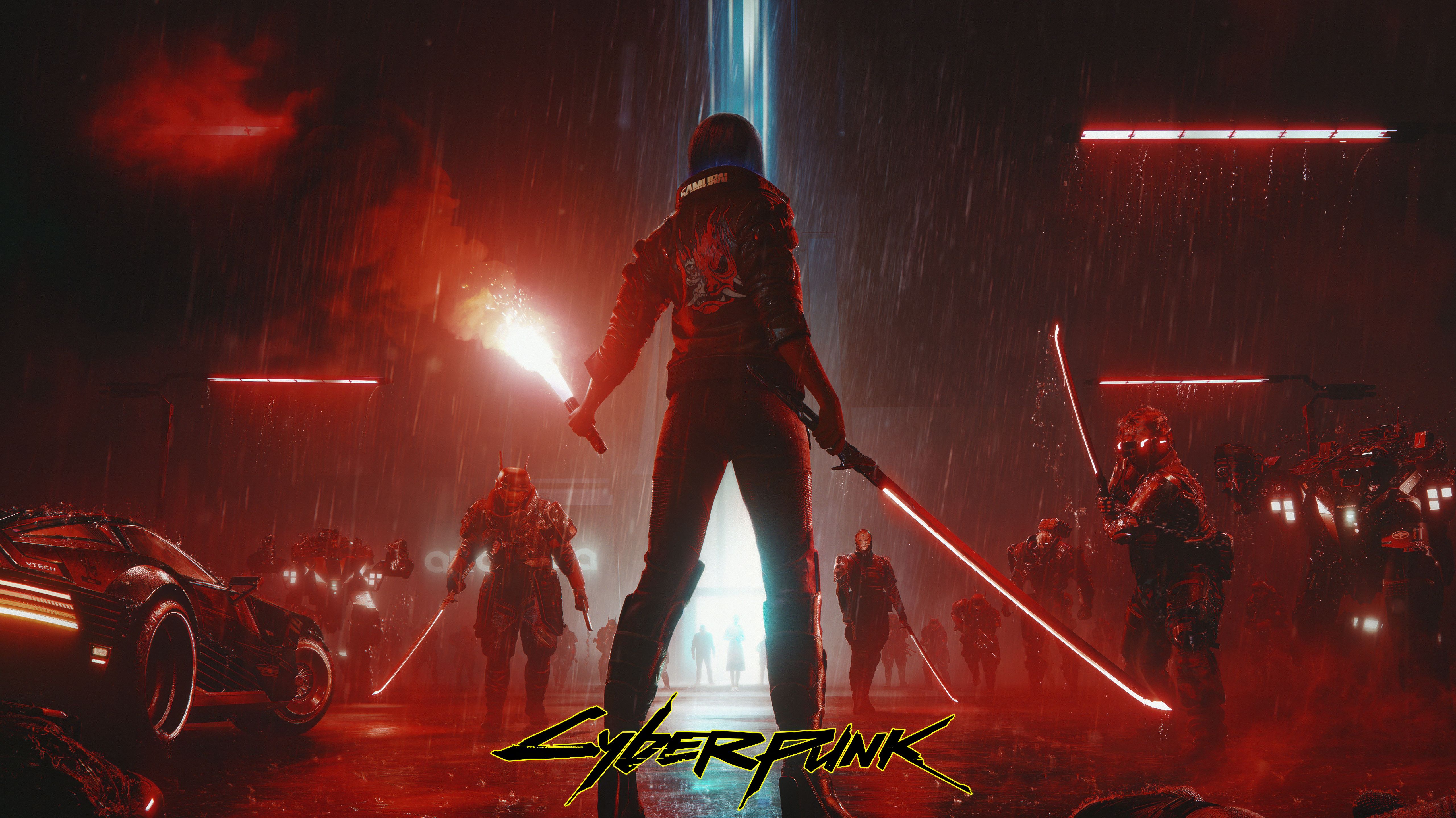 5120x2880 Cyberpunk 2077 Wallpaper 4K, 5th Anniversary, Samurai, 5K