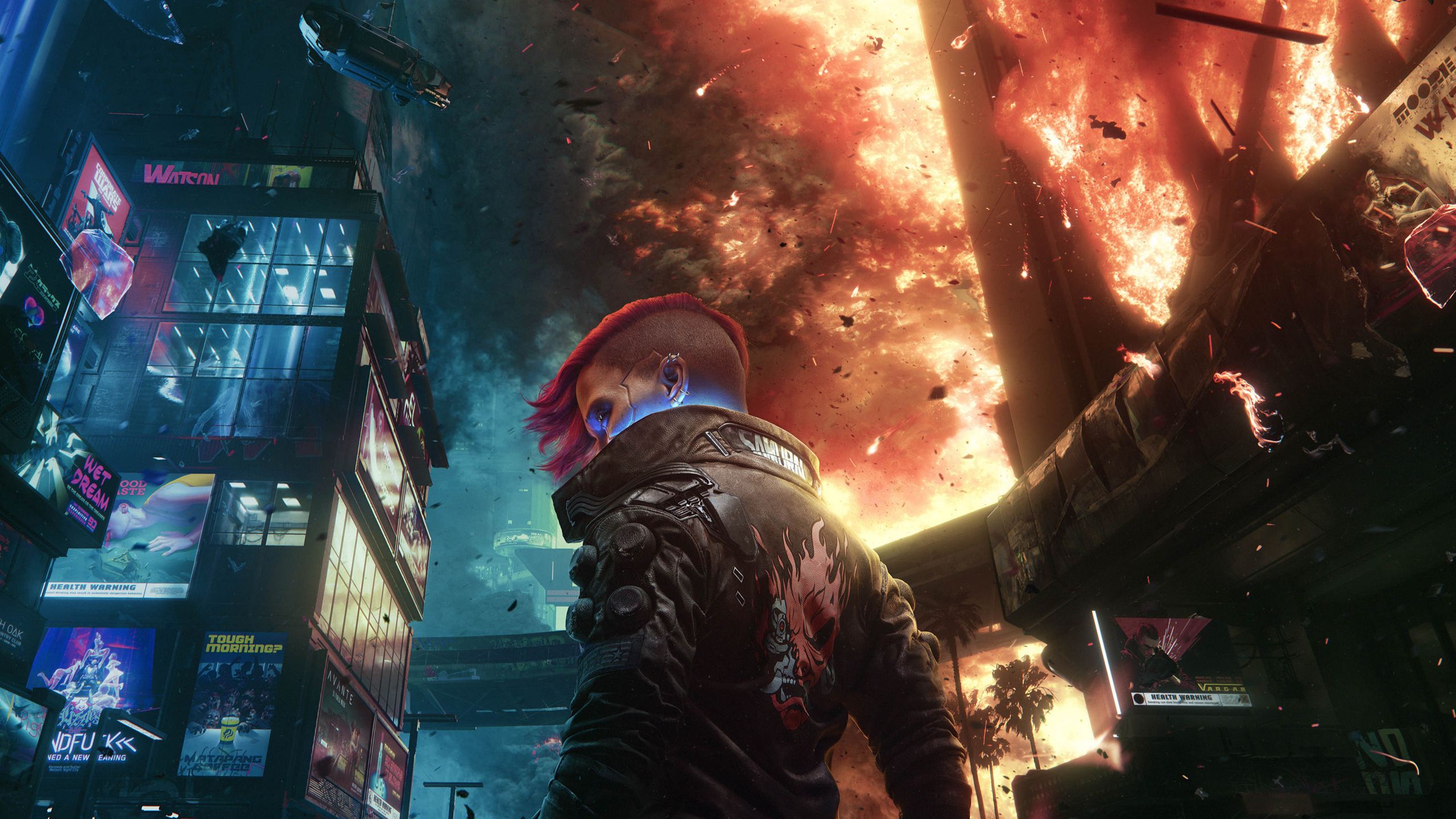 2560x1440 V HD Cyberpunk 2077 Wallpaper