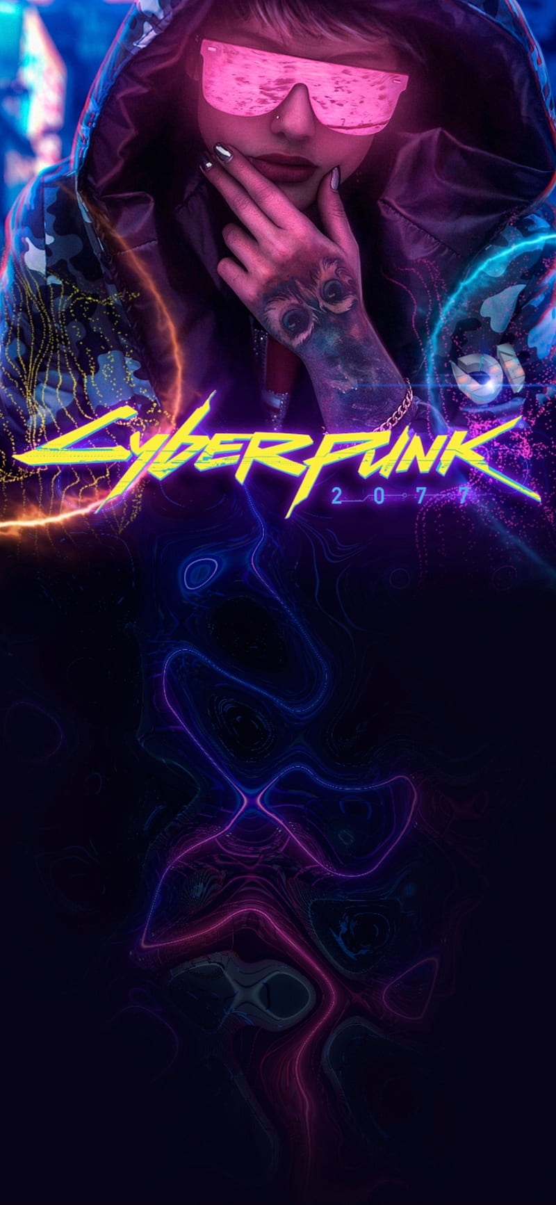 800x1733 CYBERPUNK digital, limit, super, HD phone wallpaper