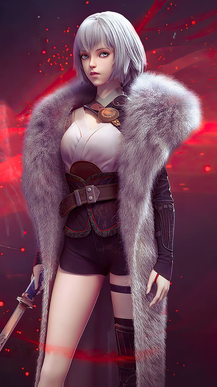 728x1295 HD wallpaper: Ling Long, Bai Yuekui