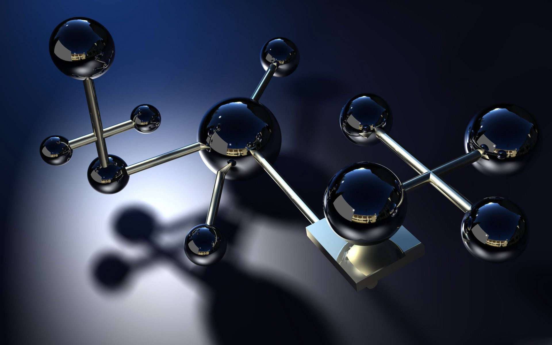 1920x1200 Download Chemistry Chemical Bond Molecular Model Wallpaper