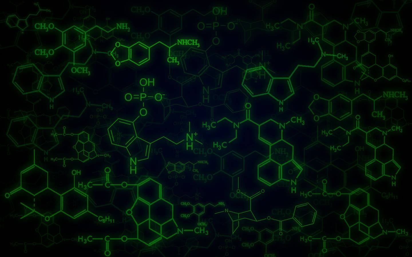 1440x900 Drugs, chemical structures, chemistry HD wallpaper