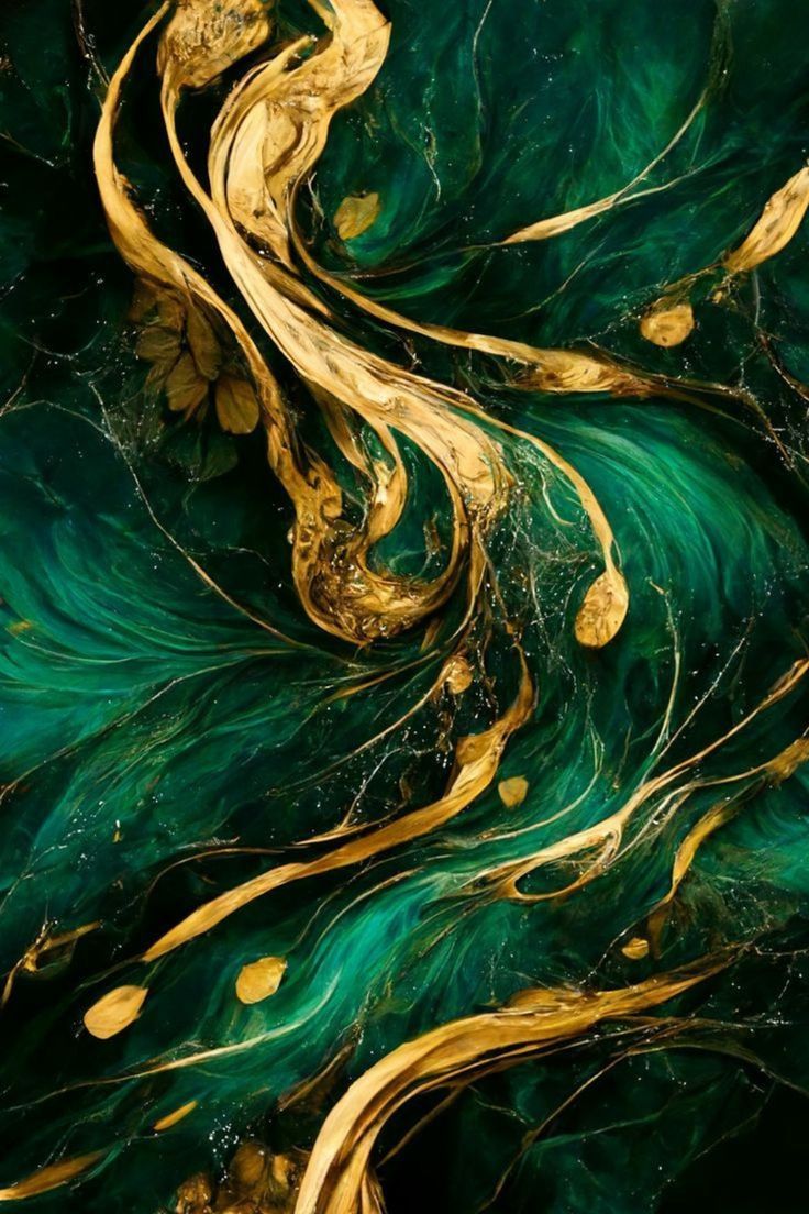 736x1104 Emerald green and gold flowy marble print on shirts, blankets, phones and laptop covers, cases
