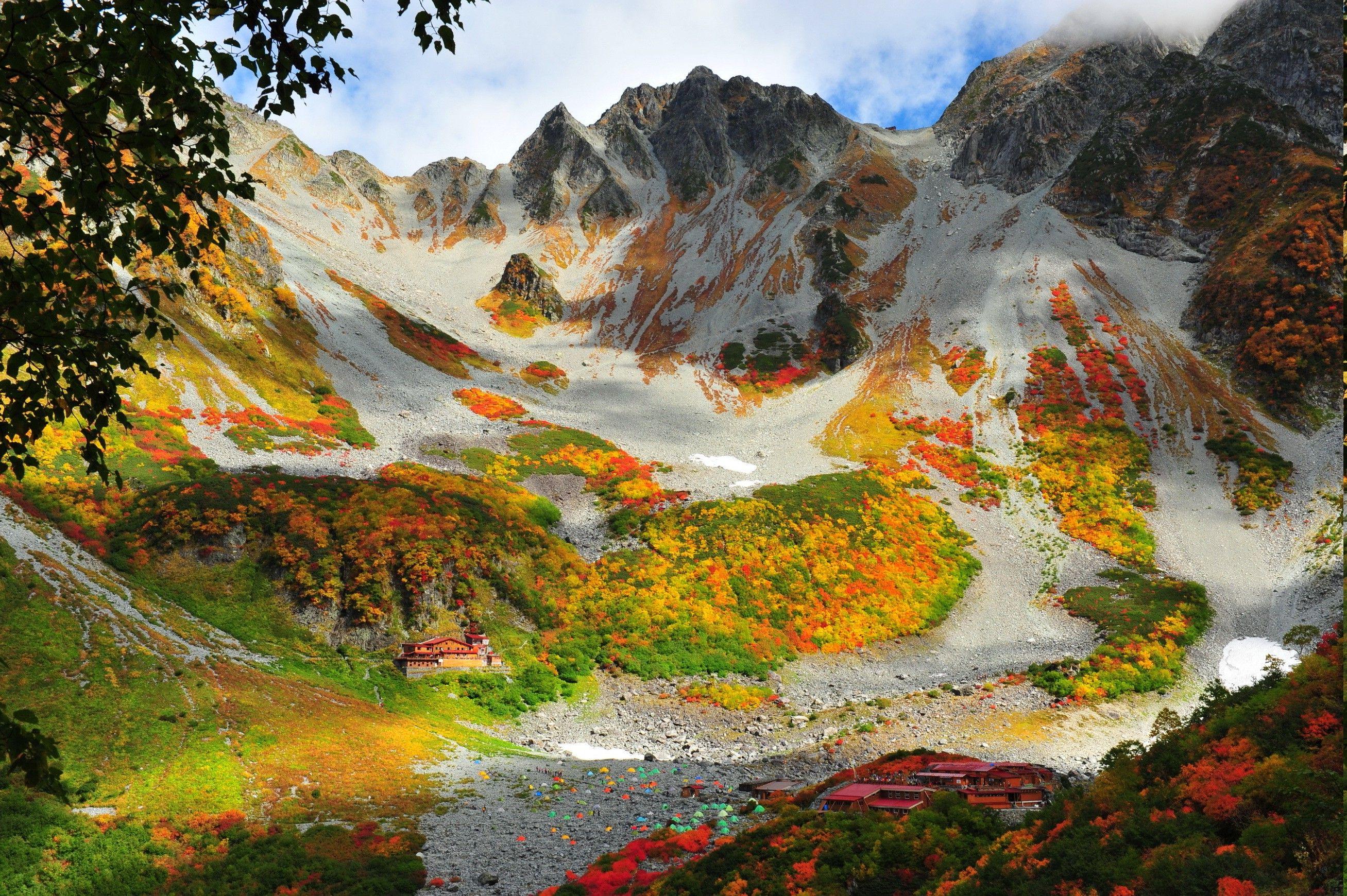 2615x1740 thiên nhiên, Phong cảnh, Cây, Cỏ, Mùa thu, Đầy màu sắc, Trung Quốc, Núi