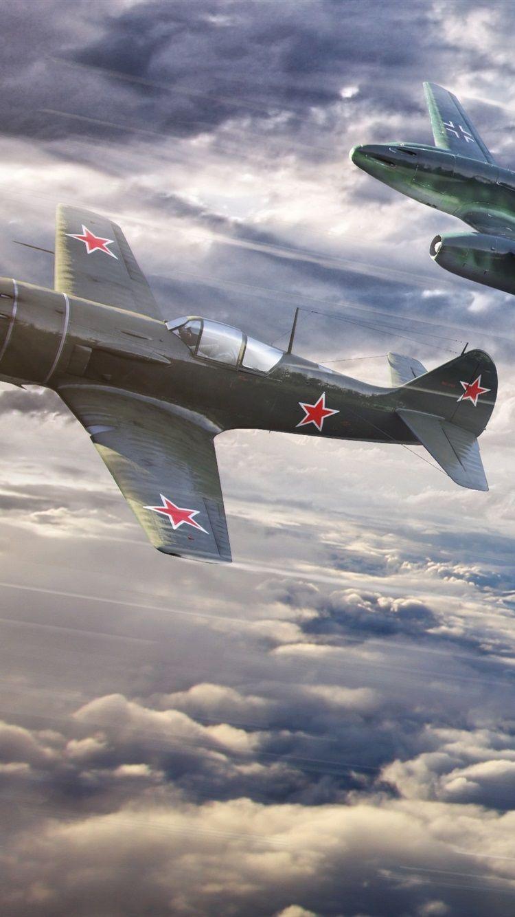 750x1334 World Of Warplanes, Three Fighters Flight 750x1334 IPhone 8 7 6 6S