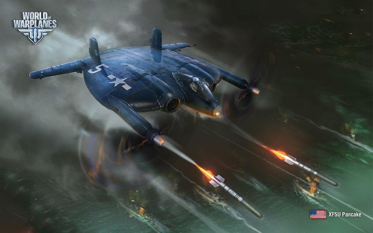 1280x800 World Of Warplane Chance Vought Xf5u Pancake, HD Wallpaper