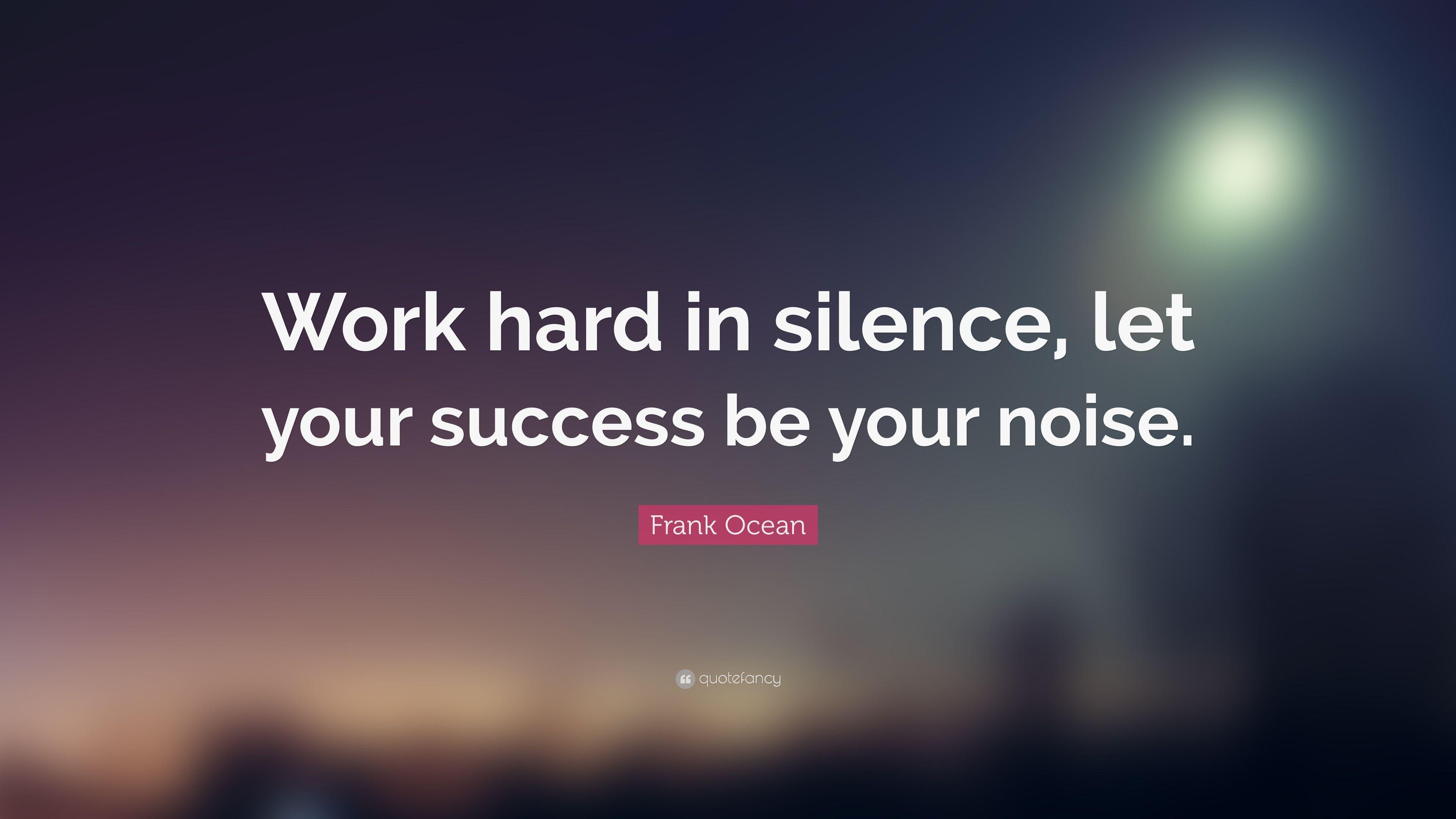 Do Hard Work Quotes Success