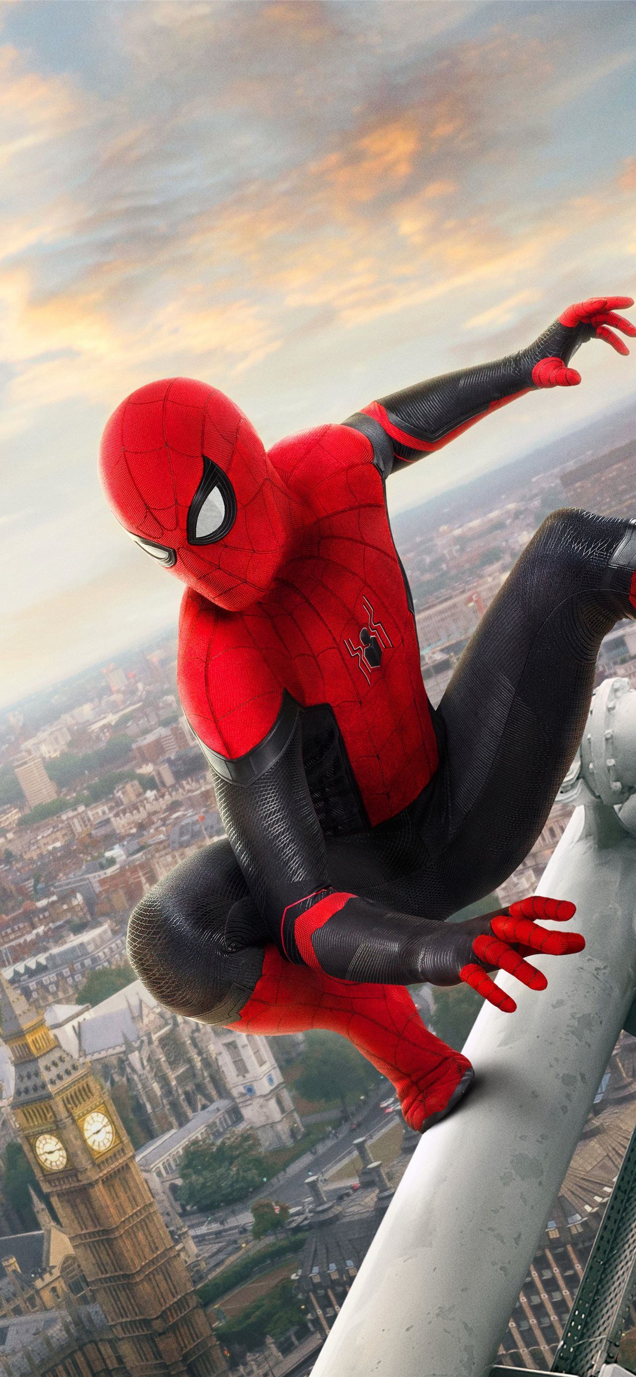 1284x2778 5k Spider Man Far From Home In Resolution iPhone Wallpaper Free Download