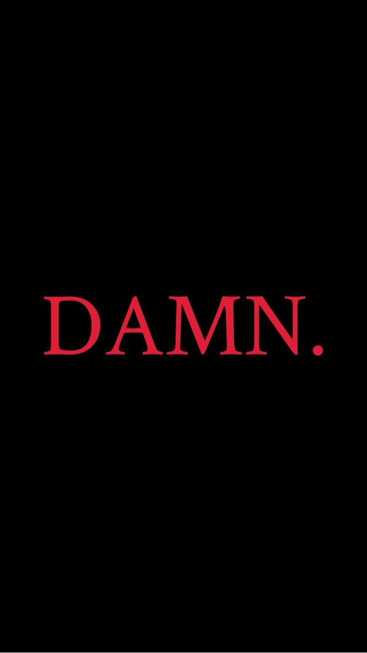 736x1309 Damn Neon Sign with Clock