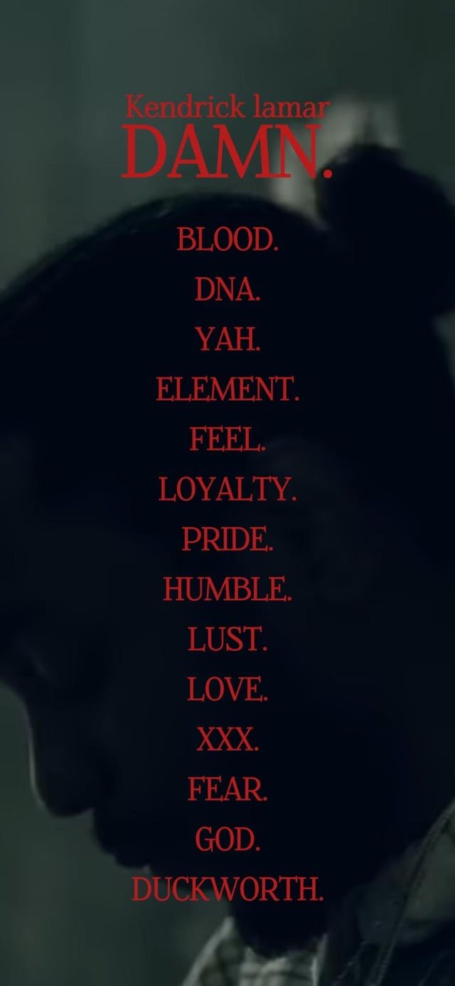 640x1385 I made a DAMN. Wallpaper for desktop and phone