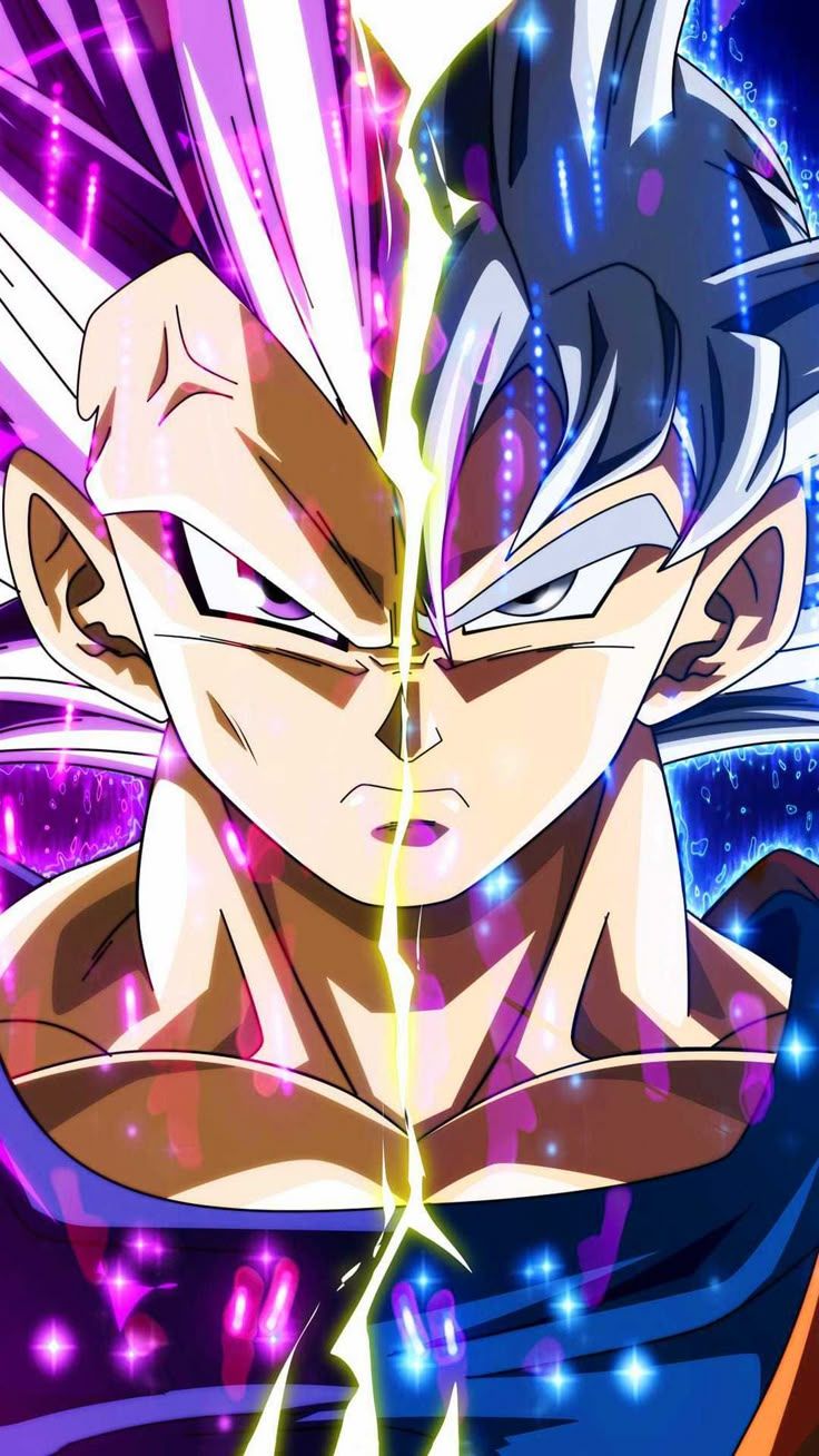 736x1308 Vegeta Ultra Ego Wallpaper