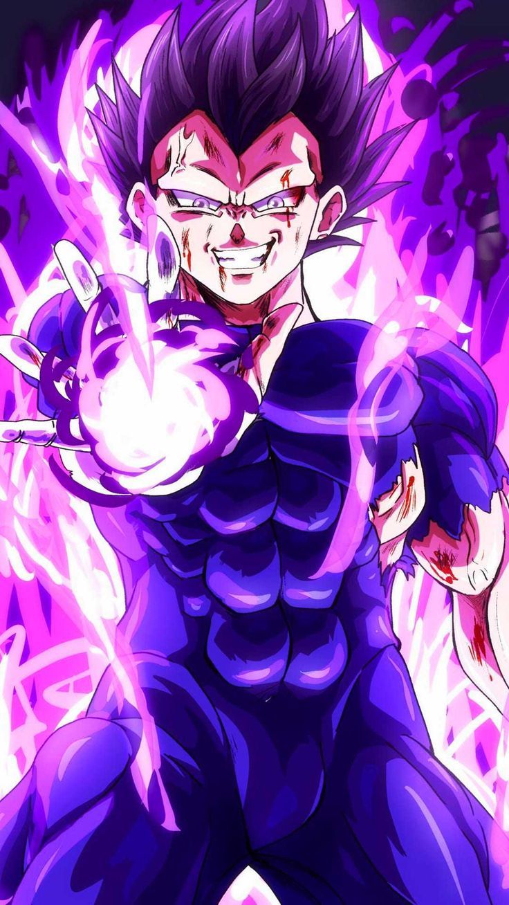 736x1308 Vegeta Ultra Ego Wallpaper