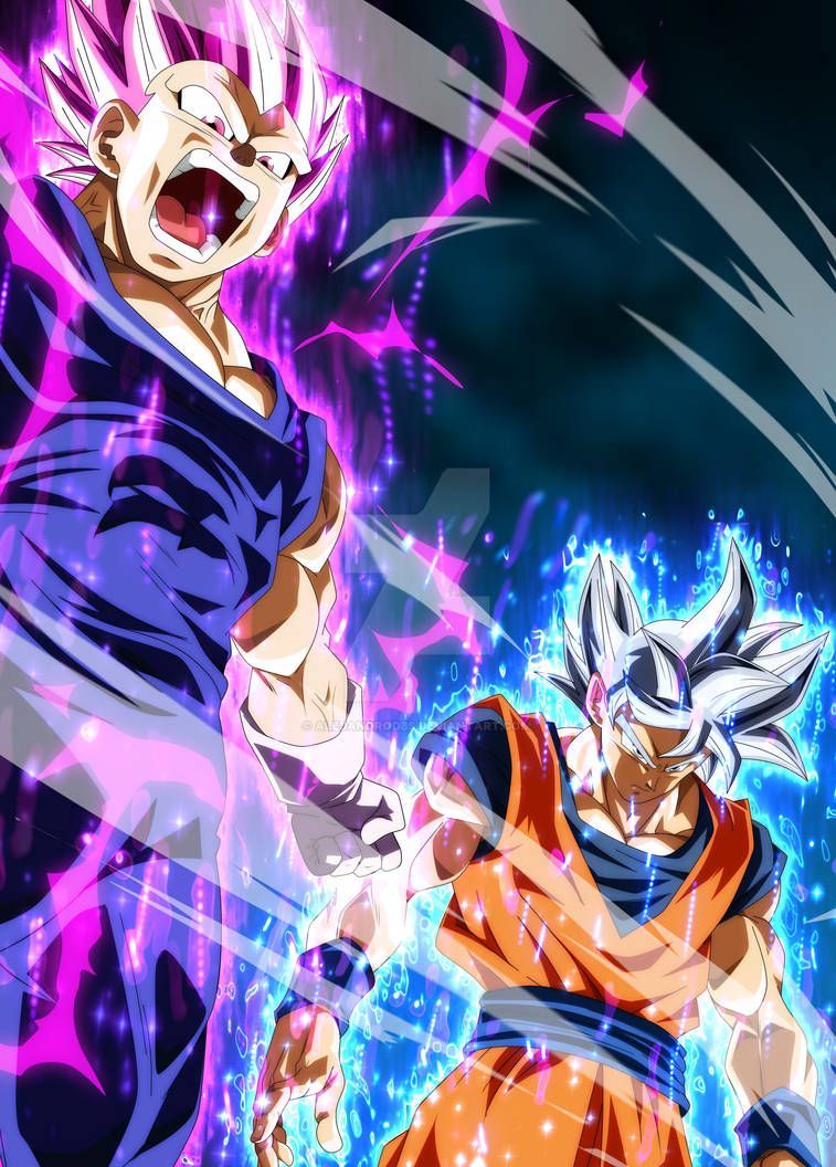 757x1056 Goku Ultra Ego Wallpaper