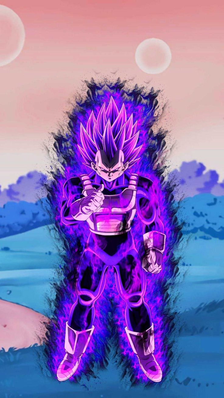 736x1308 Vegeta Ultra Ego Wallpaper