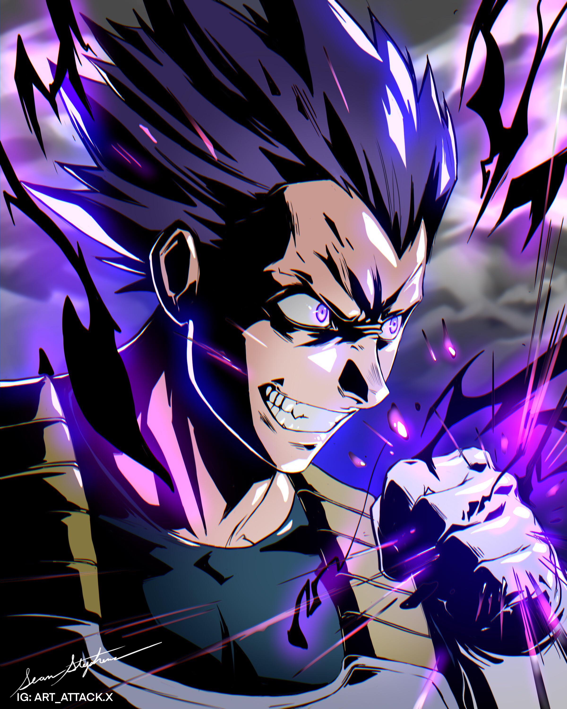 2400x3000 My rendition of Ultra Ego Vegeta