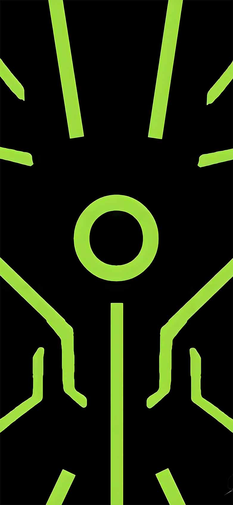 782x1692 Ben 10 Omnitrix Symbol Minimal Wallpaper