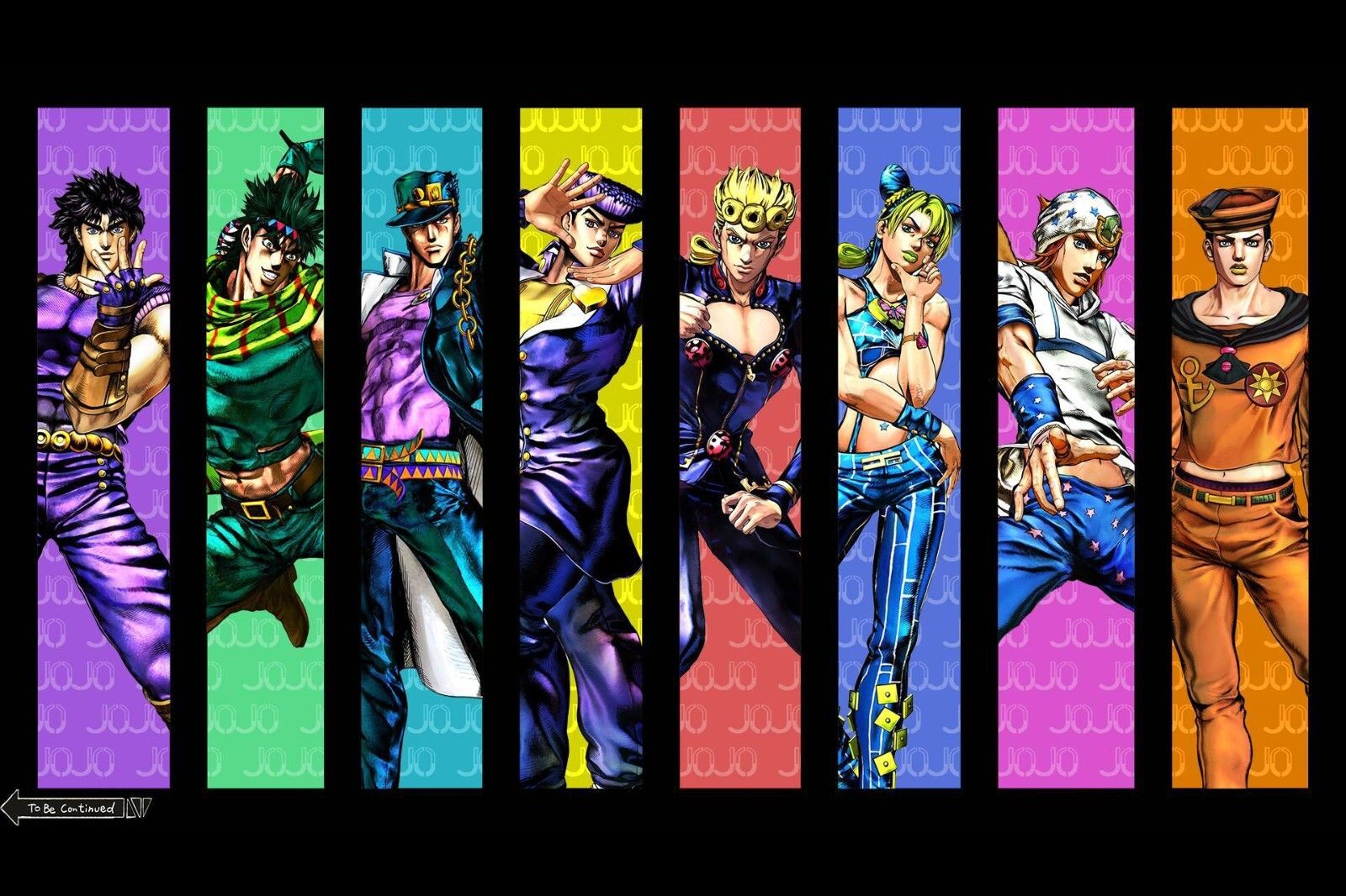 1600x1066 Jojo Bizarre Poster Wall Art Home Decor Photo Prints 16x 20x 24x36