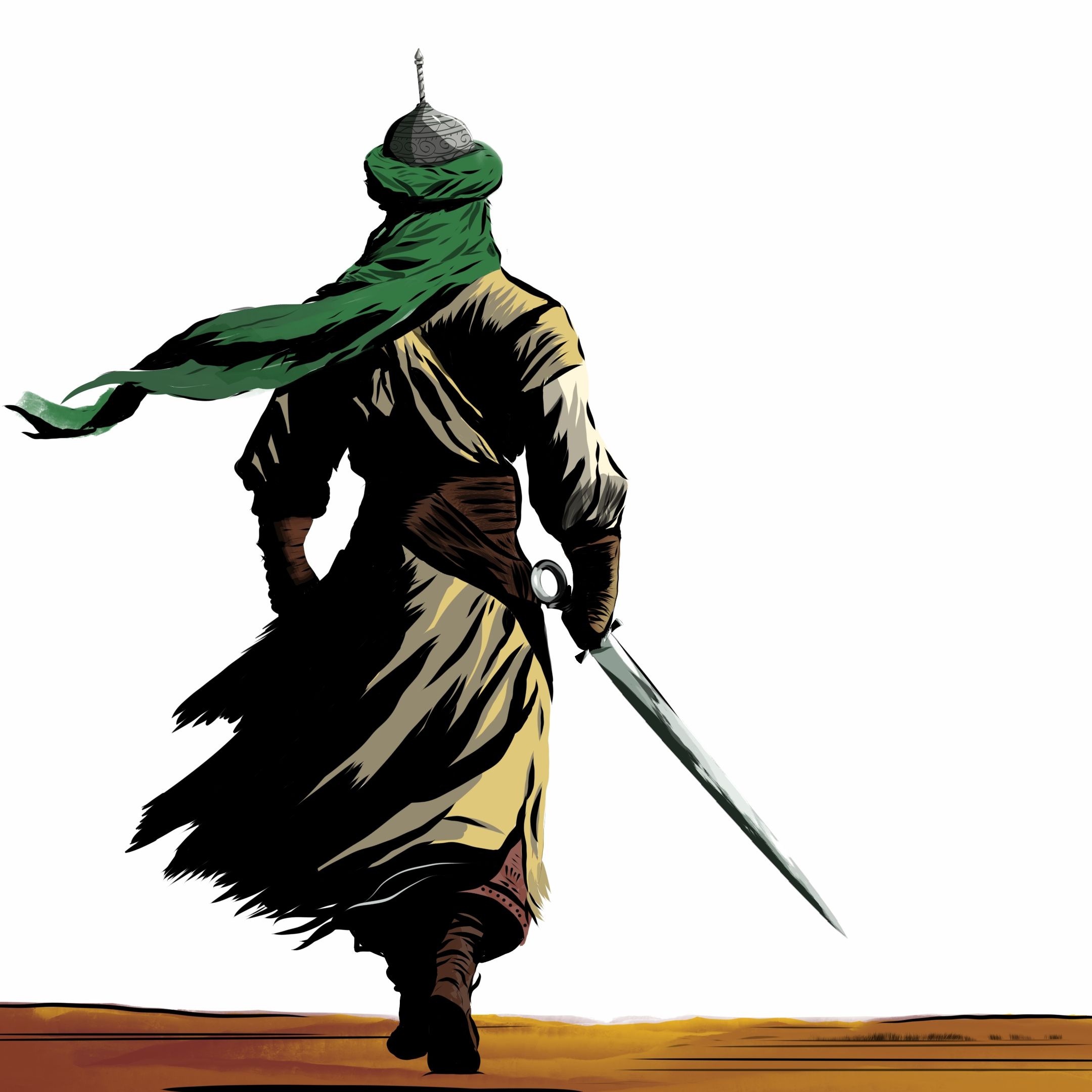 2160x2160 It's finished. Imam Hussain in Karbala