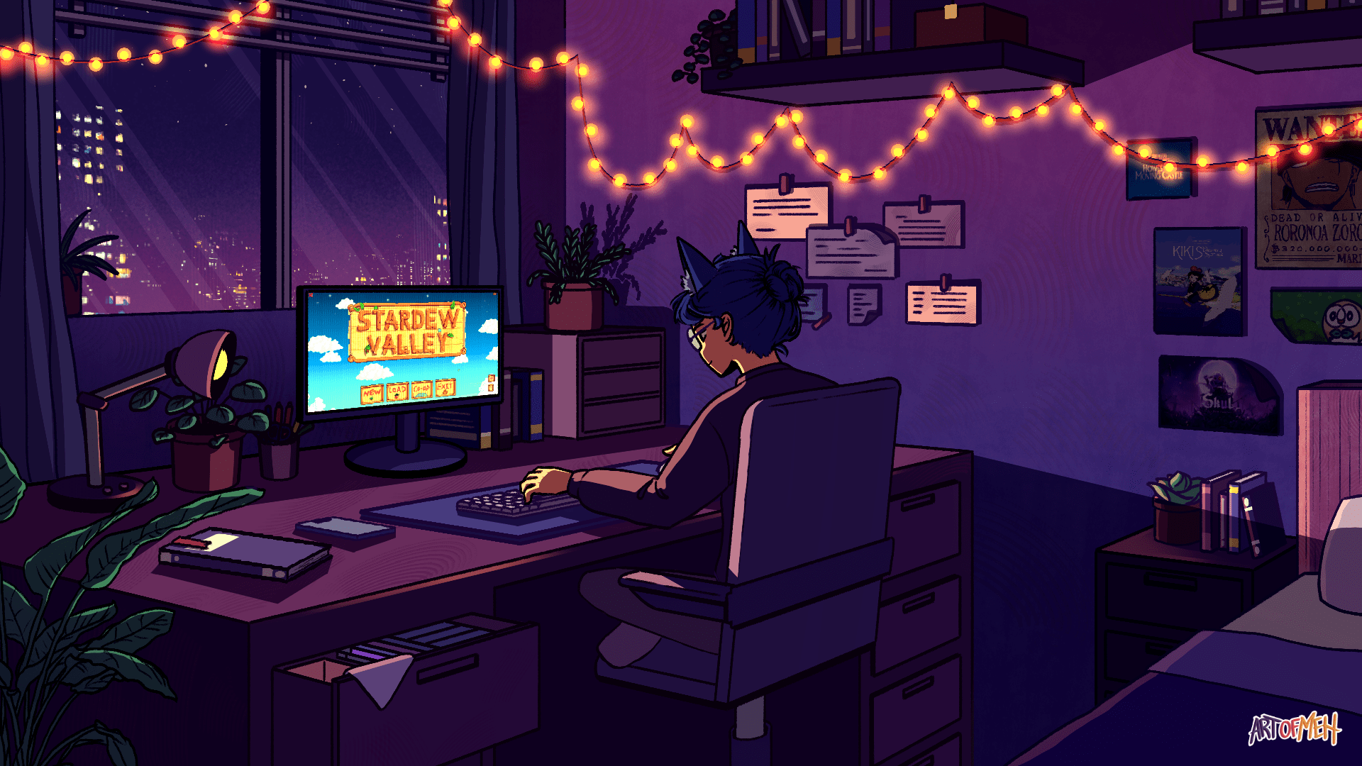 1920x1080 Cozy Lo Fi Room I Made For Kermitroo On Instagram