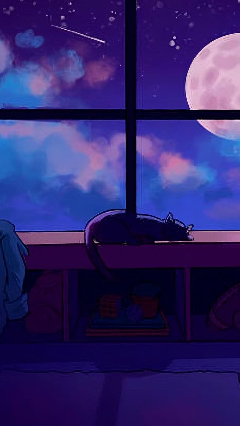 800x1422 Lofi Hip Hop, Room, lofi, HD phone wallpaper