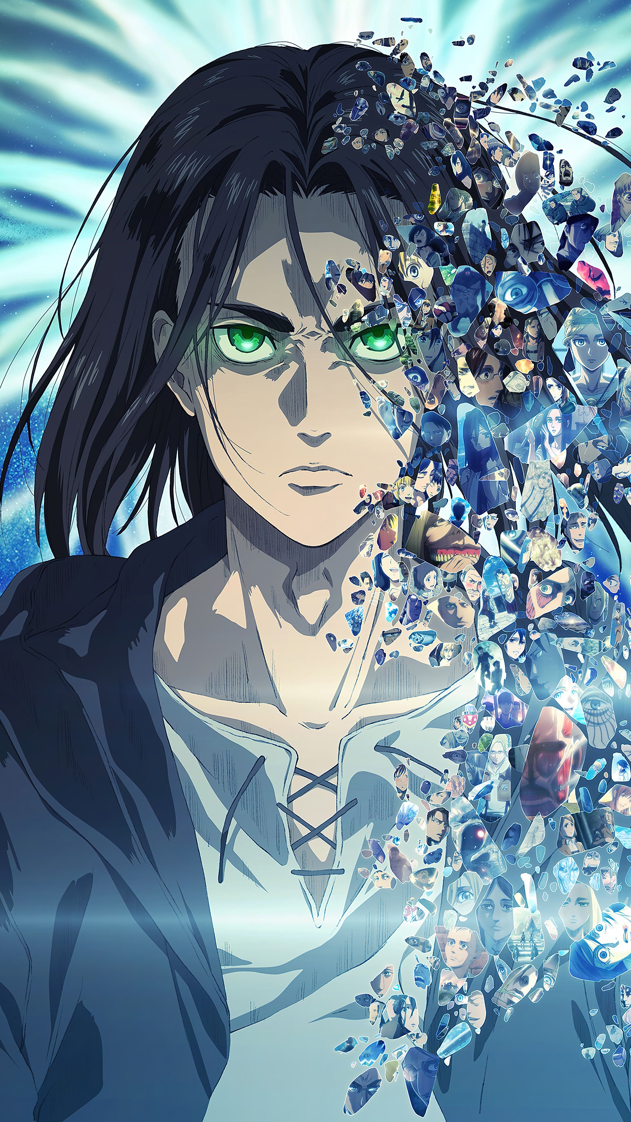 2160x3840 Eren Attack on Titan Final Season 2 Wallpaper iPhone Phone 4K e