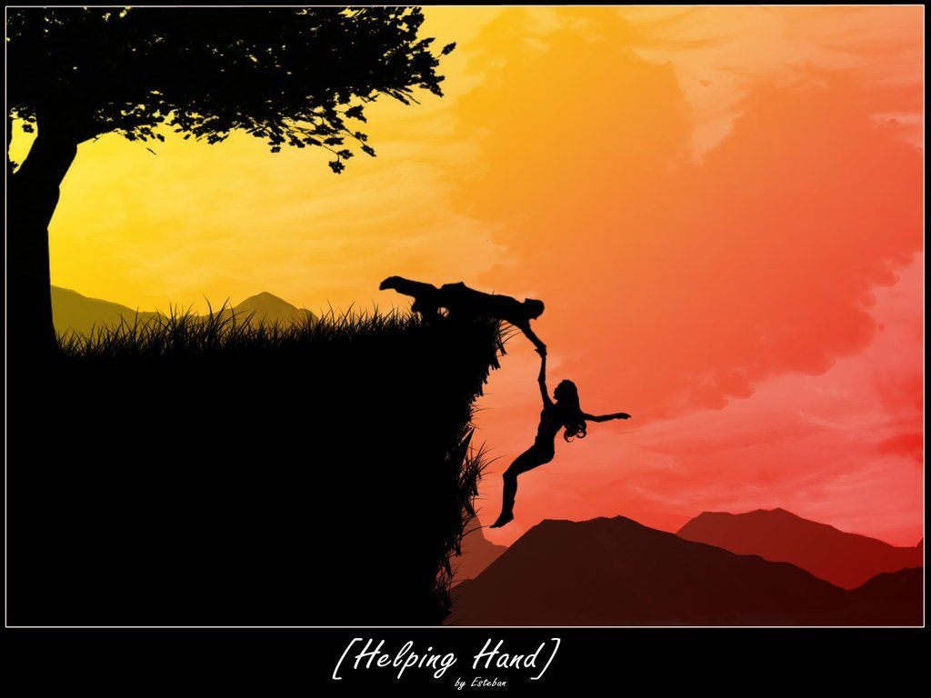 1024x768 Helping Others Wallpaper