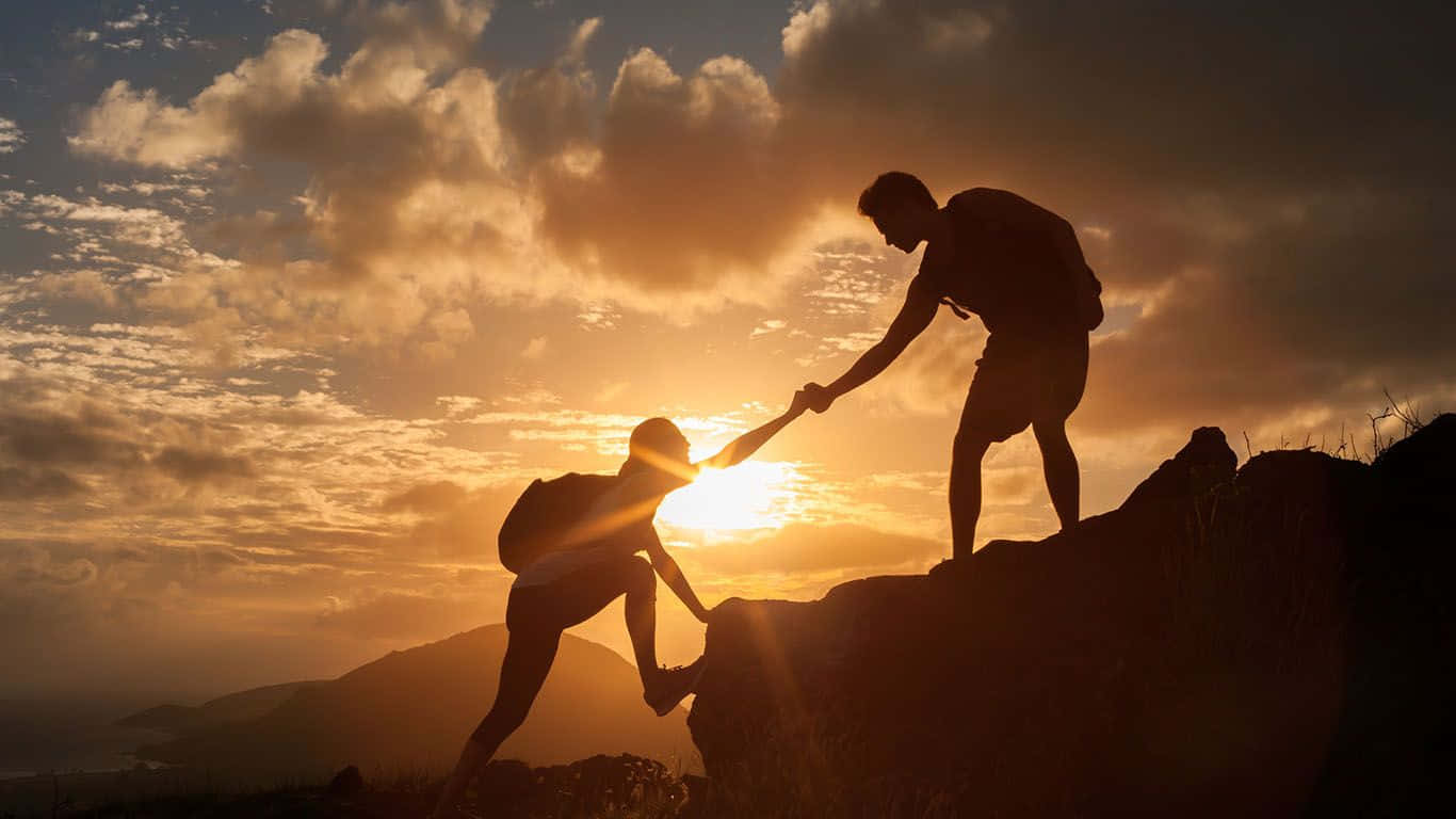 1366x768 Helping People Wallpaper