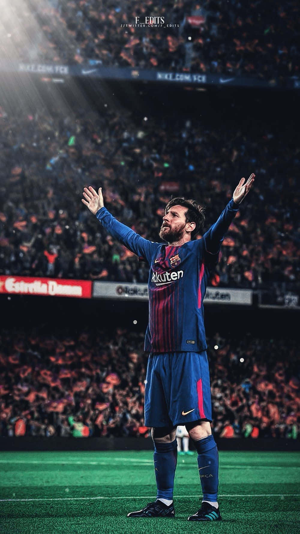 1000x1778 Download Be cool and play like Messi Wallpaper