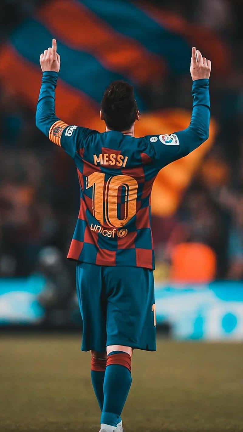 800x1422 Download Lionel Messi Cool As Ever Wallpaper